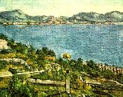 Paul Cezanne, havet vid l'estaque